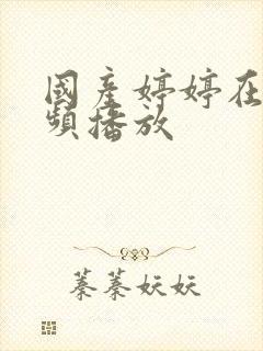 国产婷婷在线视频播放