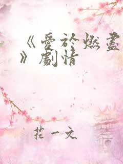 《爱于燃尽新生》剧情