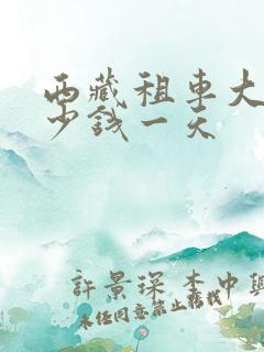 西藏租车大概多少钱一天