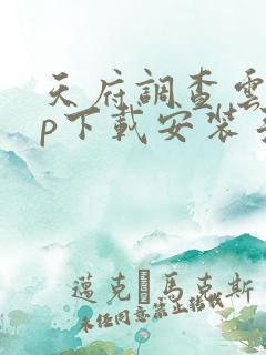 天府调查云app下载安装手机版
