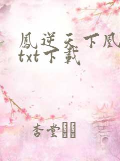 凤逆天下凰北月txt下载