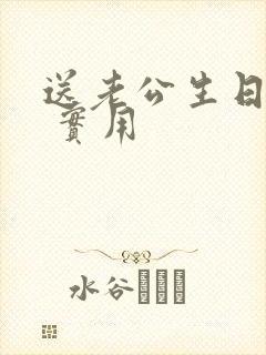 送老公生日礼物 实用