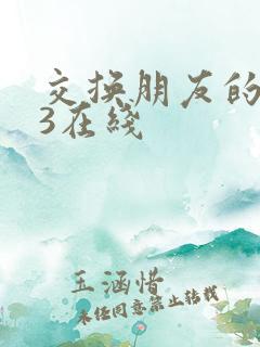 交换朋友的妻子3在线