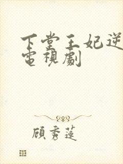 下堂王妃逆袭记电视剧