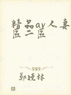 精品av人妻一区二区