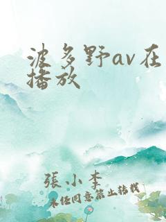 波多野av在线播放