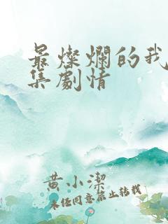 最灿烂的我们分集剧情