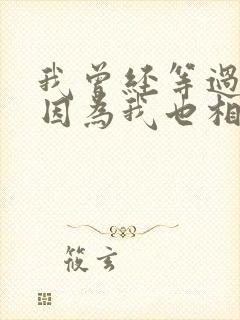 我曾经等过你 因为我也相信什么歌 我曾经等过你 因为我也相信什么歌