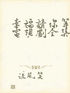 幸福请你等等我电视剧全集在线观看