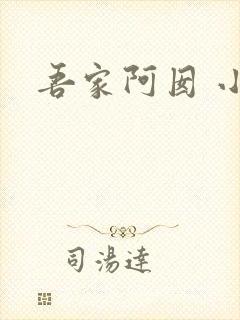 吾家阿囡 小说