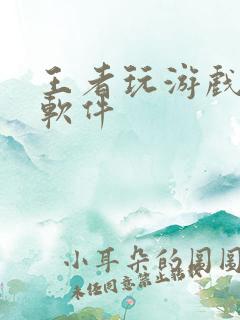 王者玩游戏赚钱软件
