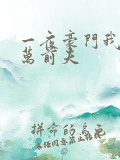 一夜豪门我的亿万前夫