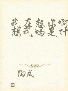 我在想你啊你在想我吗是什么歌