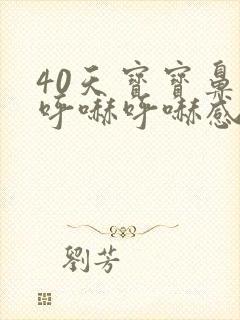 40天宝宝鼻子呼哧呼哧感觉不透气