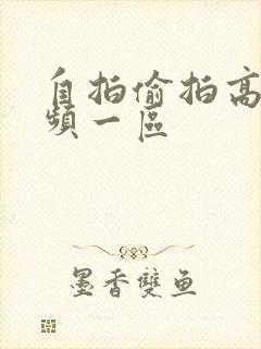自拍偷拍高清视频一区