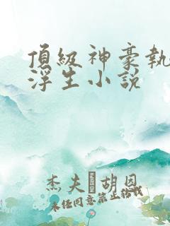 顶级神豪执剑笑浮生小说