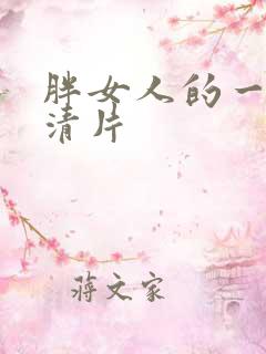 胖女人的一级高清片
