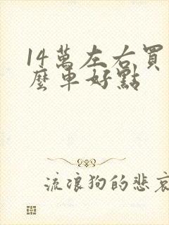 14万左右买什么车好点