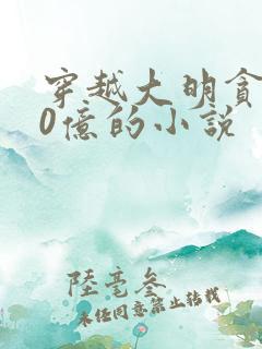 穿越大明贪了80亿的小说