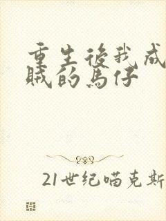 重生后我成了反贼的马仔 重生后我成了反贼的马仔