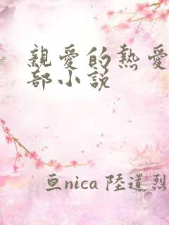 亲爱的热爱的2部小说