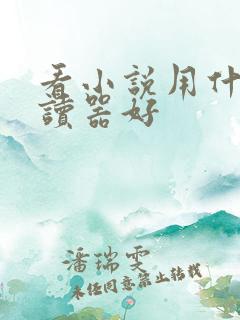 看小说用什么阅读器好