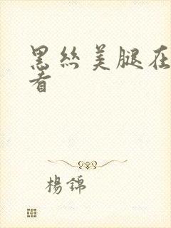 黑丝美腿在线观看