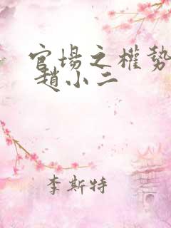官场之权势滔天 赵小二