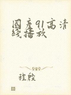 国产91高清在线播放