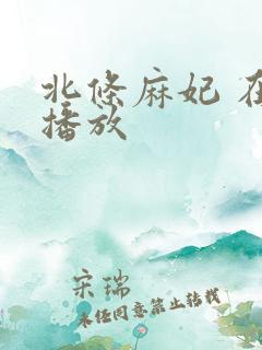 北条麻妃 在线播放