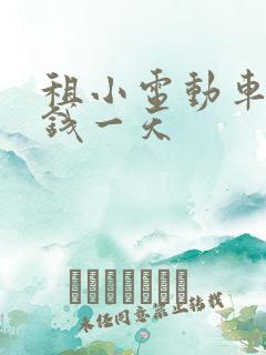 租小电动车多少钱一天