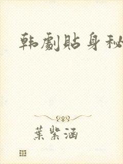 韩剧贴身秘书