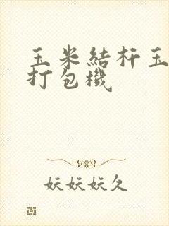 玉米结杆玉米杆打包机