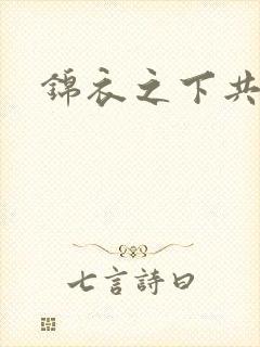 锦衣之下共几集