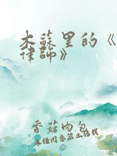 木苏里的《一级律师》