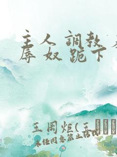 主人 调教 羞辱 奴 跪下