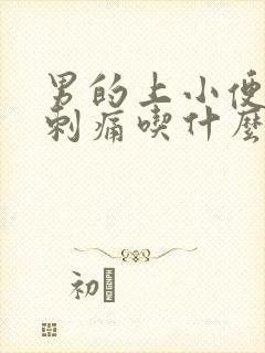 男的上小便尿道刺痛吃什么药