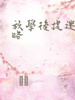 放学后捉迷藏攻略
