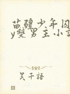 苗疆少年囚禁by双男主小说
