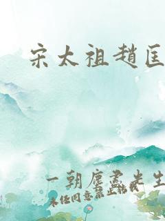 宋太祖赵匡胤