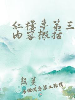 红楼梦第三十回内容概括