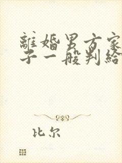 离婚男方家暴孩子一般判给谁