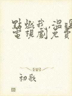 点燃我,温暖你电视剧免费观看59