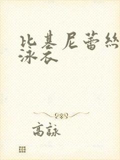 比基尼蕾丝夏日泳衣