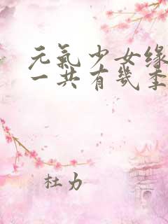 元气少女缘结神一共有几季啊
