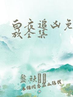 白夜追凶免费播放全集 白夜追凶免费播放全集