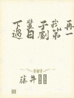 下辈子我再好好过日剧第一季