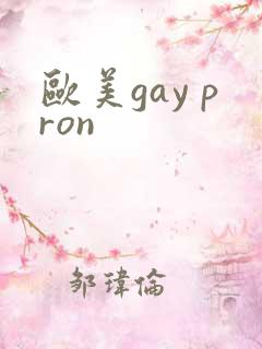 欧美gay pron
