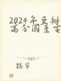 2024年豆瓣高分国产电视剧