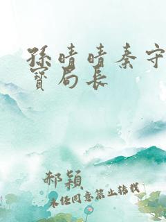 孙晴晴秦守仁三宝局长 孙晴晴秦守仁三宝局长